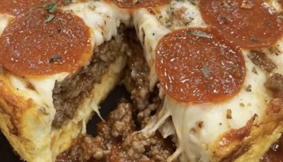 Epic Stuffed Deep Dish Meat Lover’s Pizza