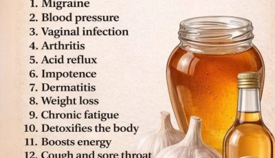 Garlic Honey Vinegar Tonic