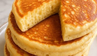 Fluffy Skillet Pancake Bread